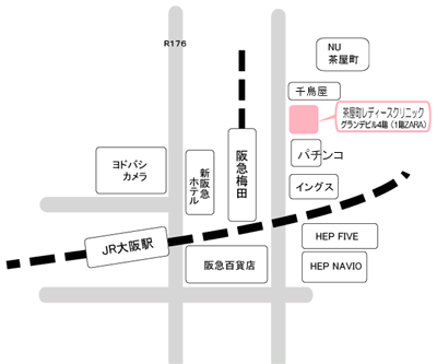 大阪駅・梅田周辺